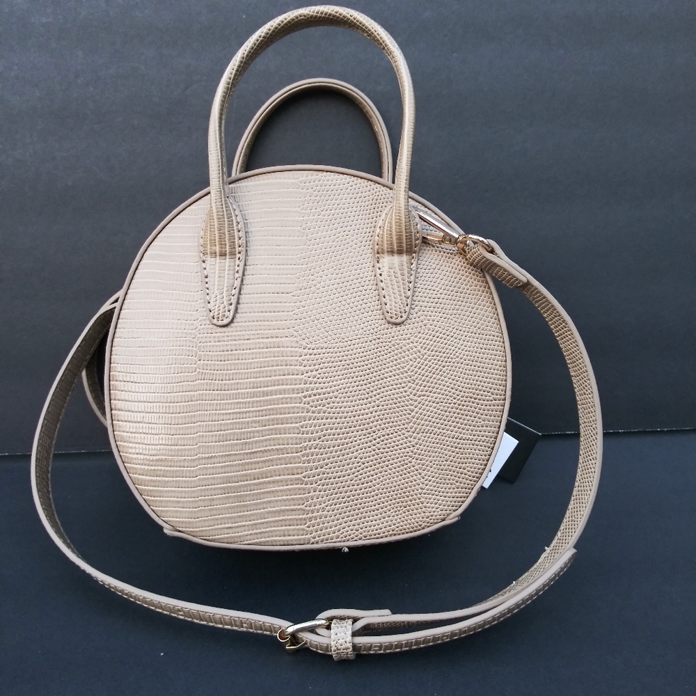 NWT ISABELLE VEGAN MINI SATCHEL CROSSBODY PURSE - Picture 3 of 4